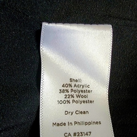 Talbots Tweed Boucle Fringe Wool Blend Pink Multi A Line Skirt Size 6 - Picture 10 of 10